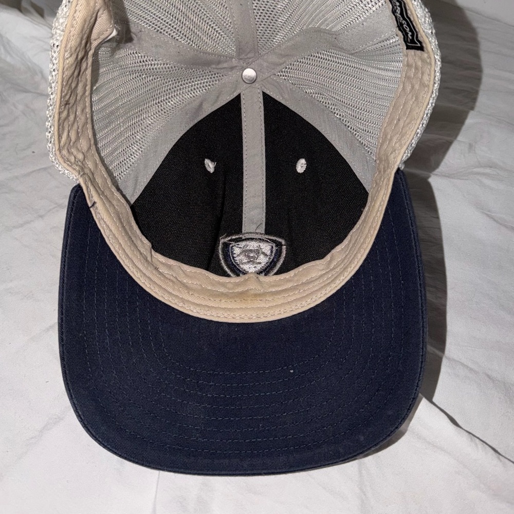 Ariat Men's Blue and Gray Cap - Picture 3 of 5